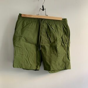 J. Crew Forest Green Tech Shorts